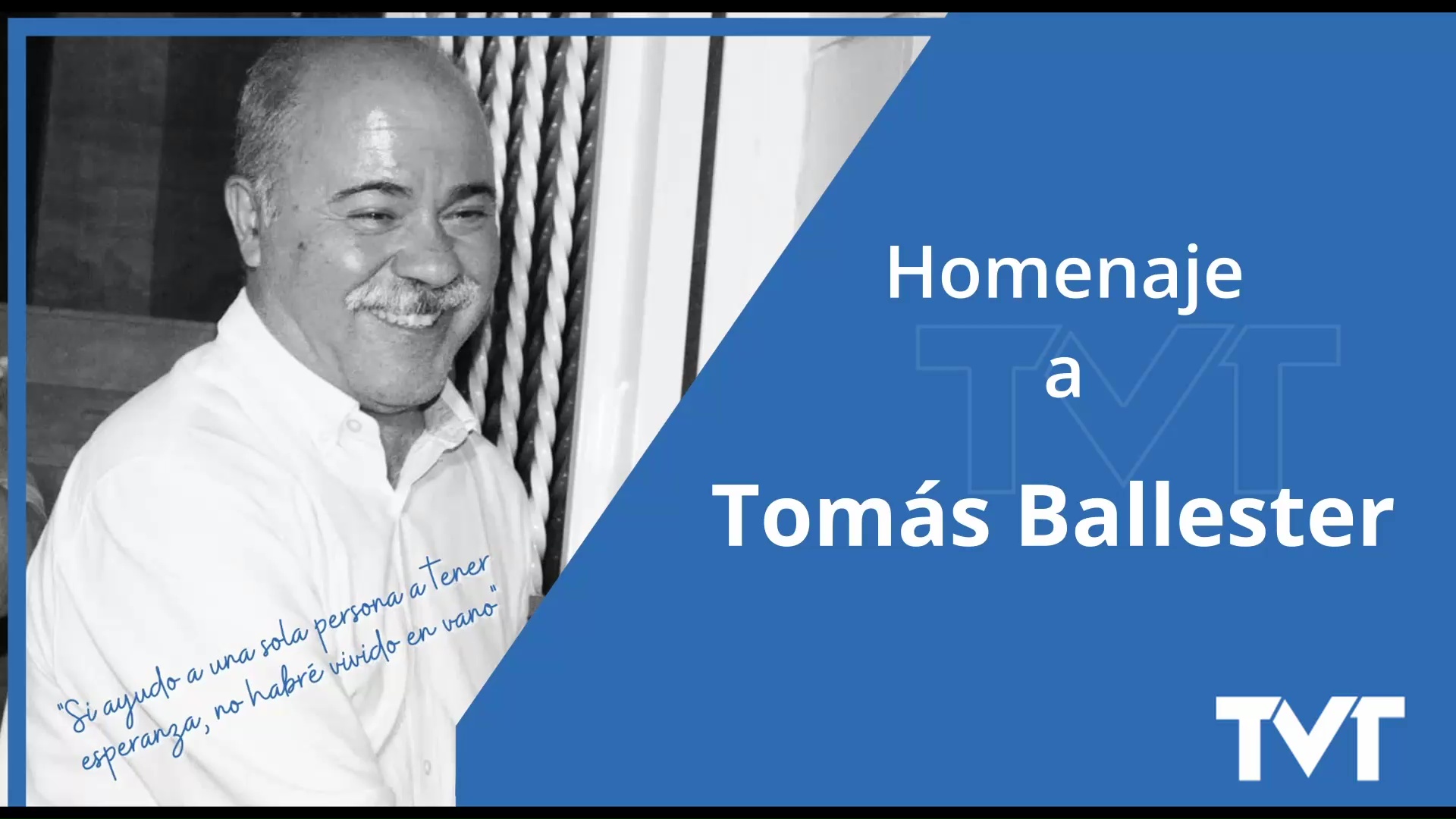Homenaje Tomás Ballester